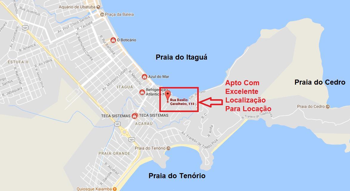 Apartamento Itagua Daire Ubatuba Dış mekan fotoğraf